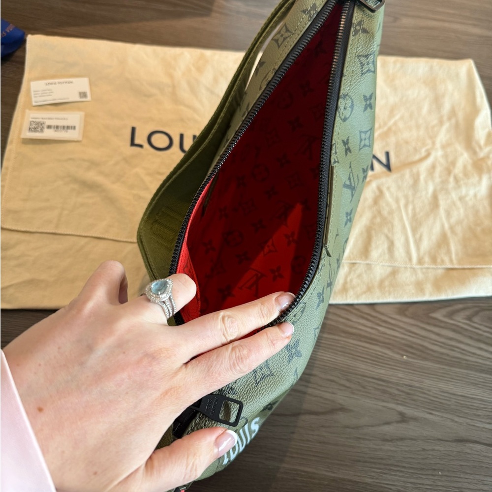 Rare Brand New Louis Vuitton Hamac Monogram Green - Picture 9 of 12